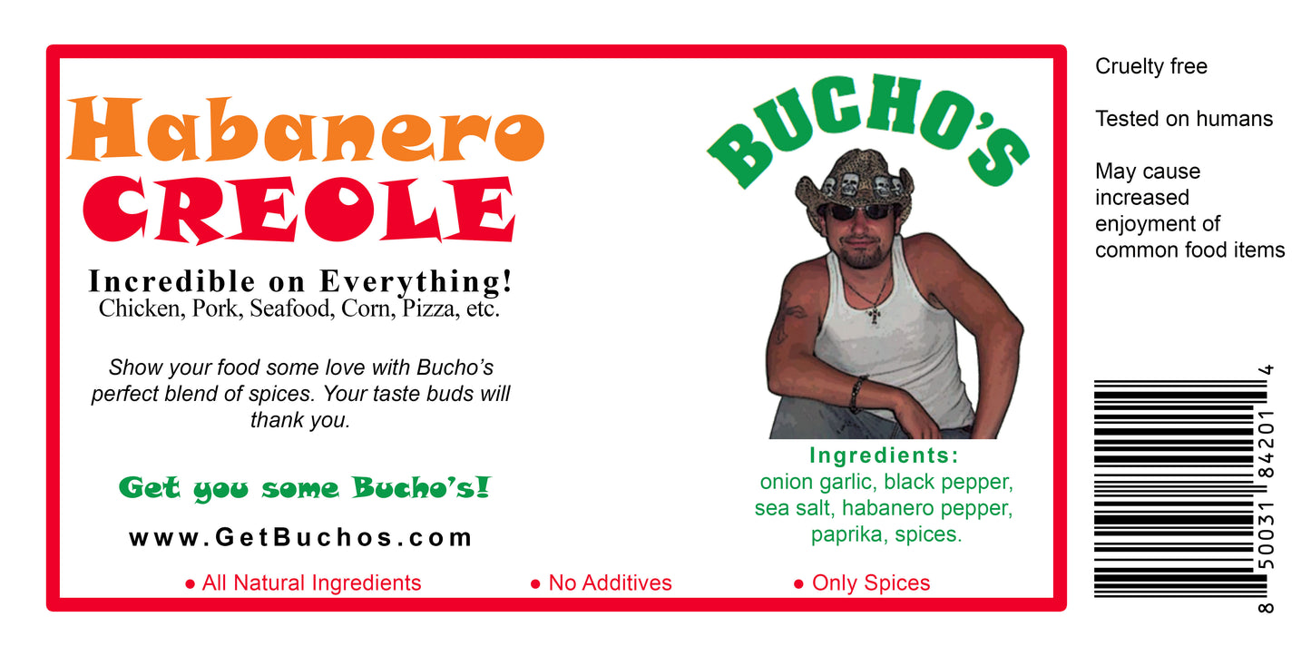Spices - Buchos Habanero Creole 🌶️🌶️🌶️